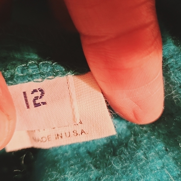 Doncaster II | Vintage Turquoise Blazer Jacket (Size 12) - Picture 5 of 9